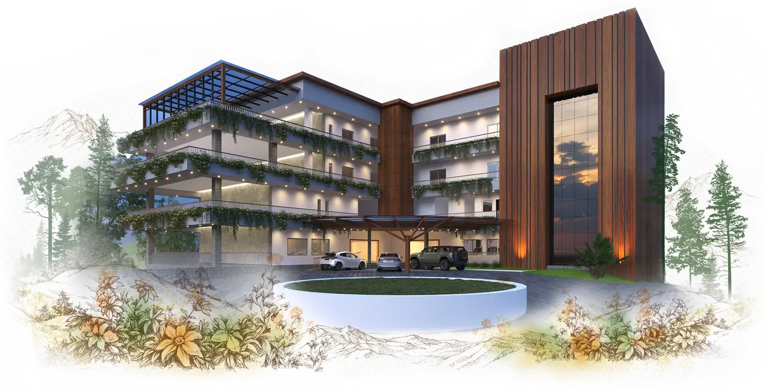 Le Crown Hotel, Four-star Business Class Hotel Vagamon